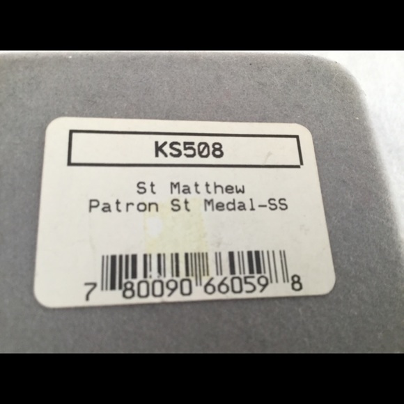 Thomas More Saint Matthew Sterling Silver - Picture 4 of 6